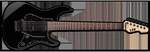 LTD SN-200FR/BLK Elektro Gitar  (LSN200FRRBLK)